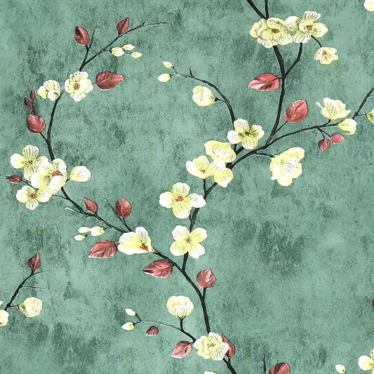 Flower Self Adhesive Wallpaper Peel Stick Removable Nature Floral DIY Home Decor